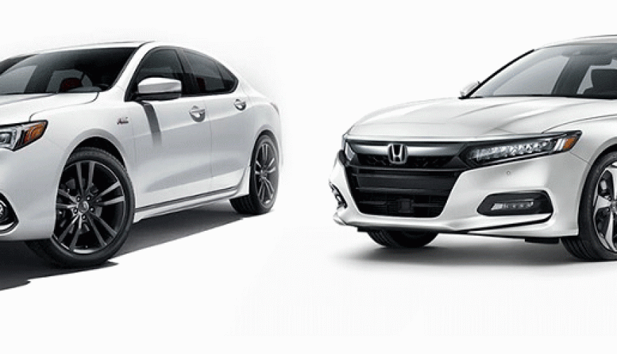 مقایسه دو خودروی هوندا آکورد و هوندا آکورا TLX 2021